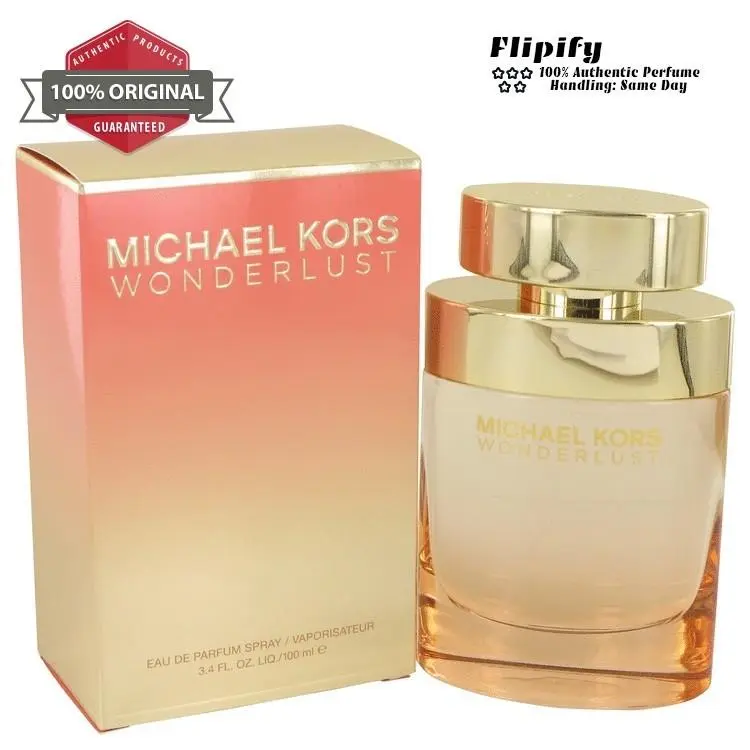 Michael Kors Wonderlust Perfume Edp Spray For Women 3.3 3.4 1.7 oz 100 50 ML