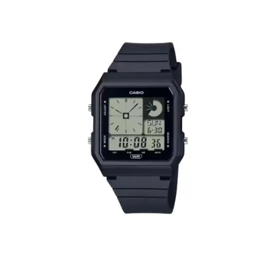 Casio Chronograph Digital Display Men`s Black Wrist Watch LF-20W-1AVCF