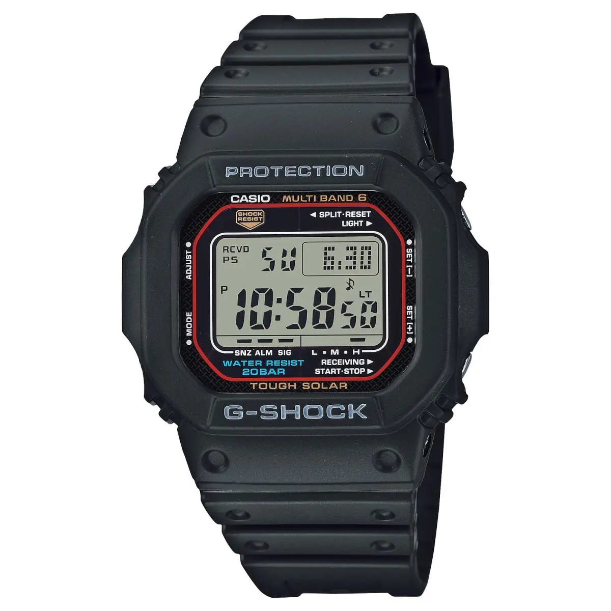 GW-M5610U-1 Men`s G-shock - Multi-functional by Casio