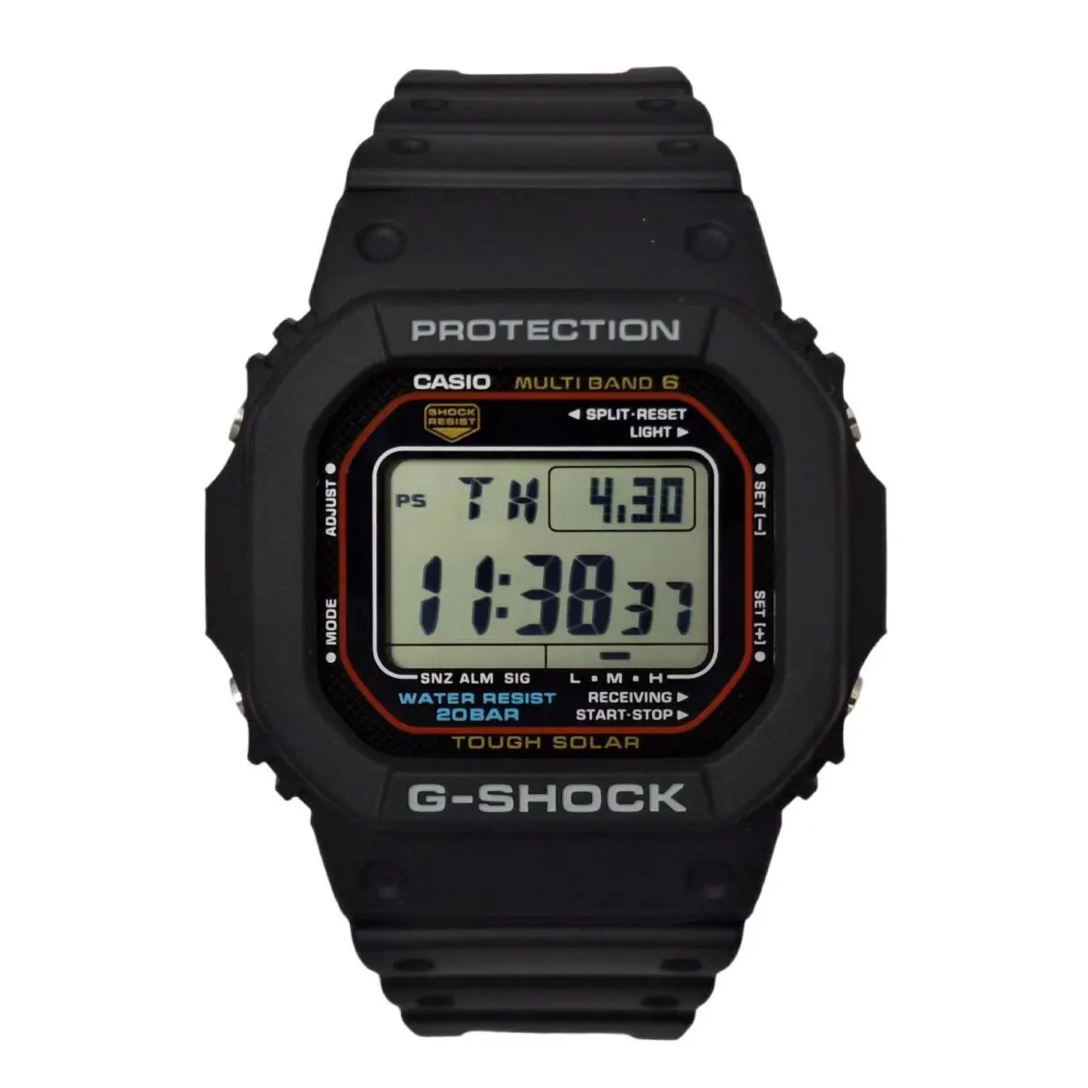Casio G-shock GW-M5610U-1ER Tough Solar Atomic Multiband 6 Men Watch EU Version