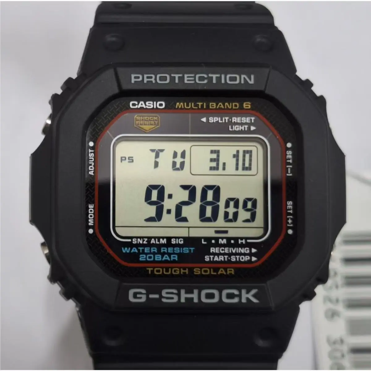 G-shock GW-M5610U-1ER Tough Solar Atomic Multiband 6 Men Watch EU Version by Casio