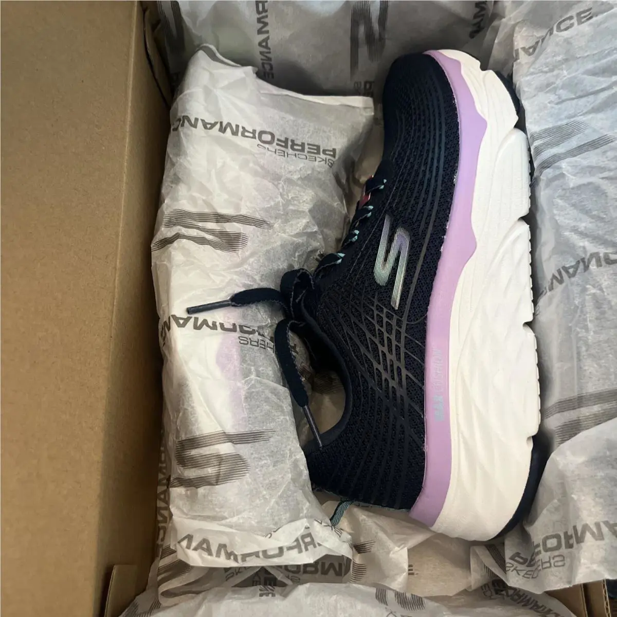 Skechers shoes - MAX CUSHIONING ELITE - MAX CUSHIONING ELITE - 17693 NVLV - NAVY / LAVENDER 5