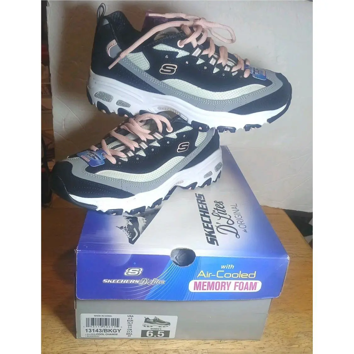 Skechers shoes - SKECHERS D`Lites - cool change - Multicolor (UPC: 193113506115) 5