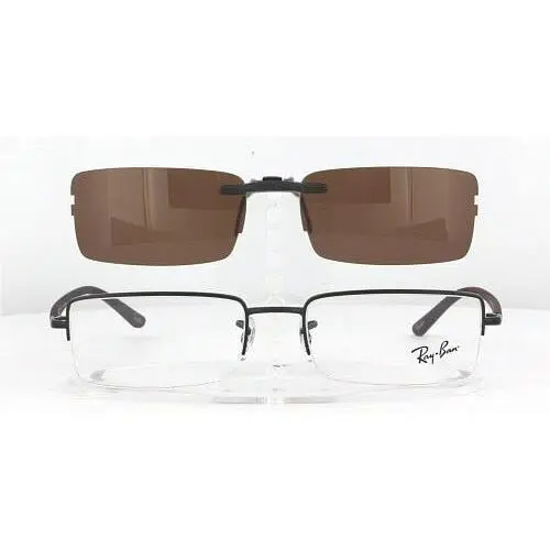 Custom Made For Ray-ban 6222-54X18-F Polarized Clip-on Sunglasses Eyeglasses No