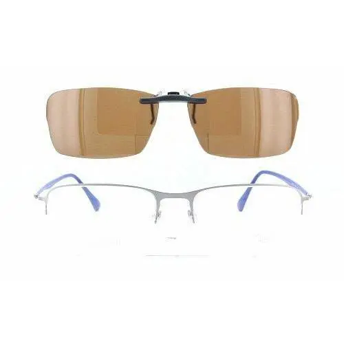 Custom Made For Ray-ban RB8721-53X18 Polarized Clip-on Sunglasses Eyeglasses No