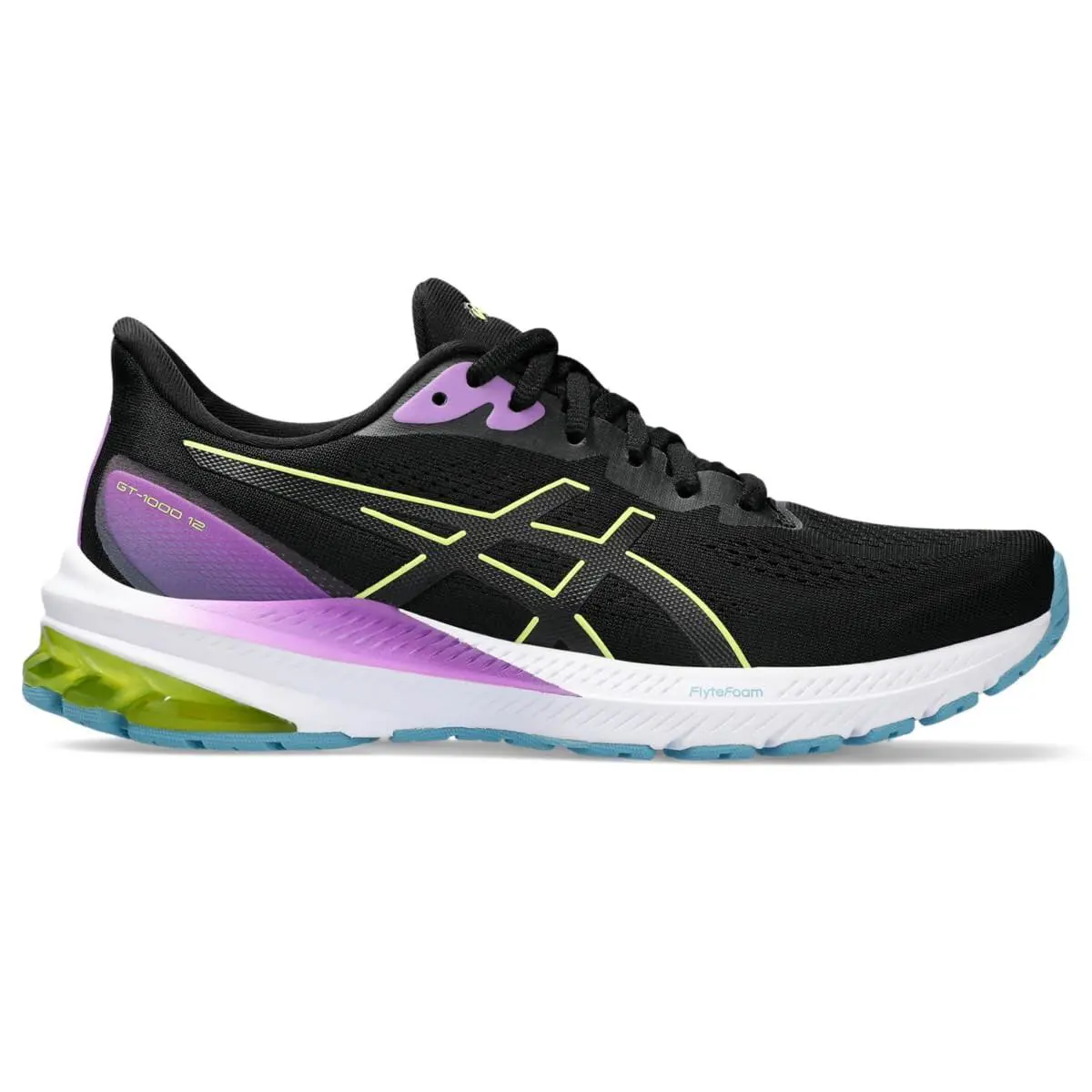 Asics shoes - Asics GT-1000 12 - Black/Glow Yellow 0