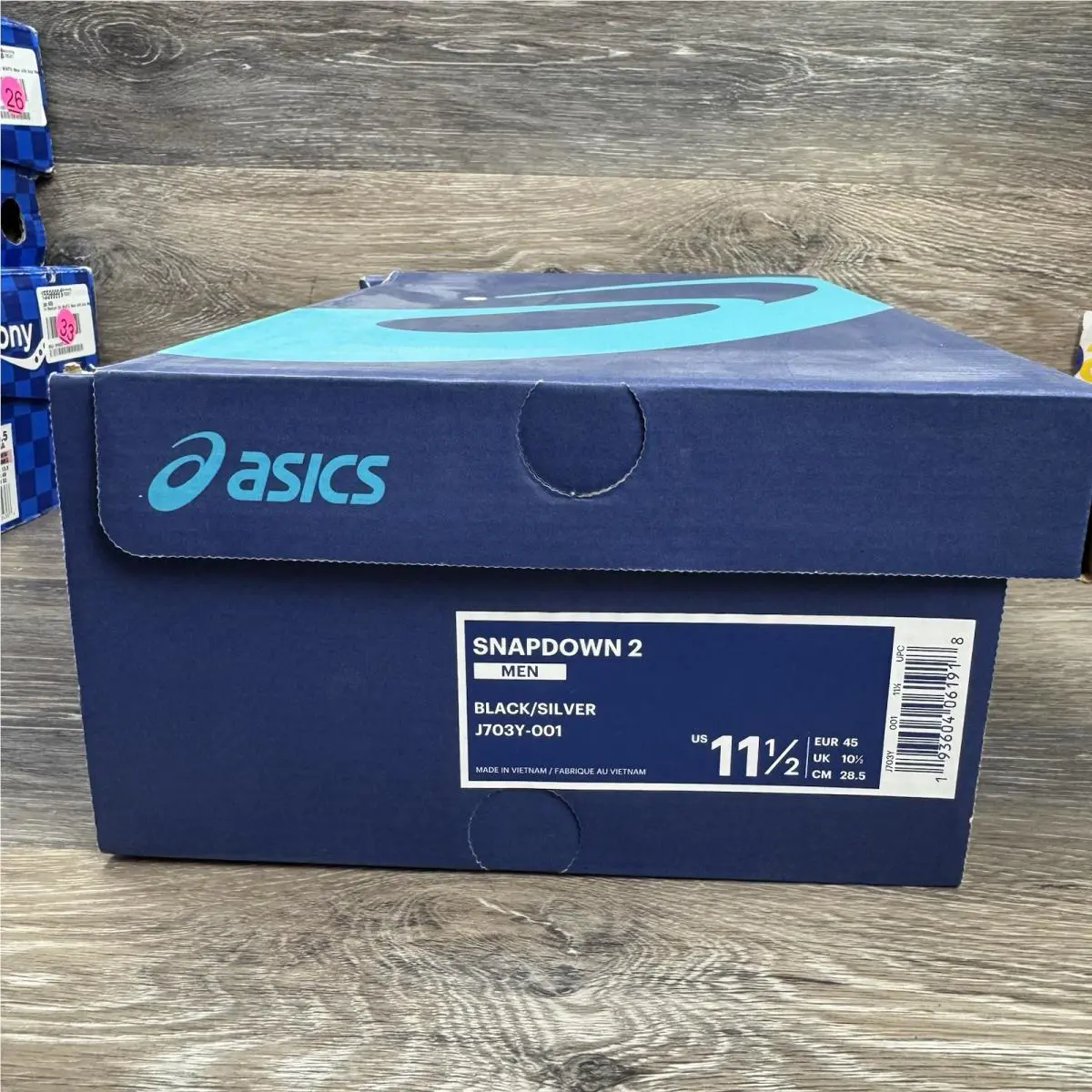 Asics shoes - ASICS Snapdown - Snapdown - J703Y-001 - Black 14