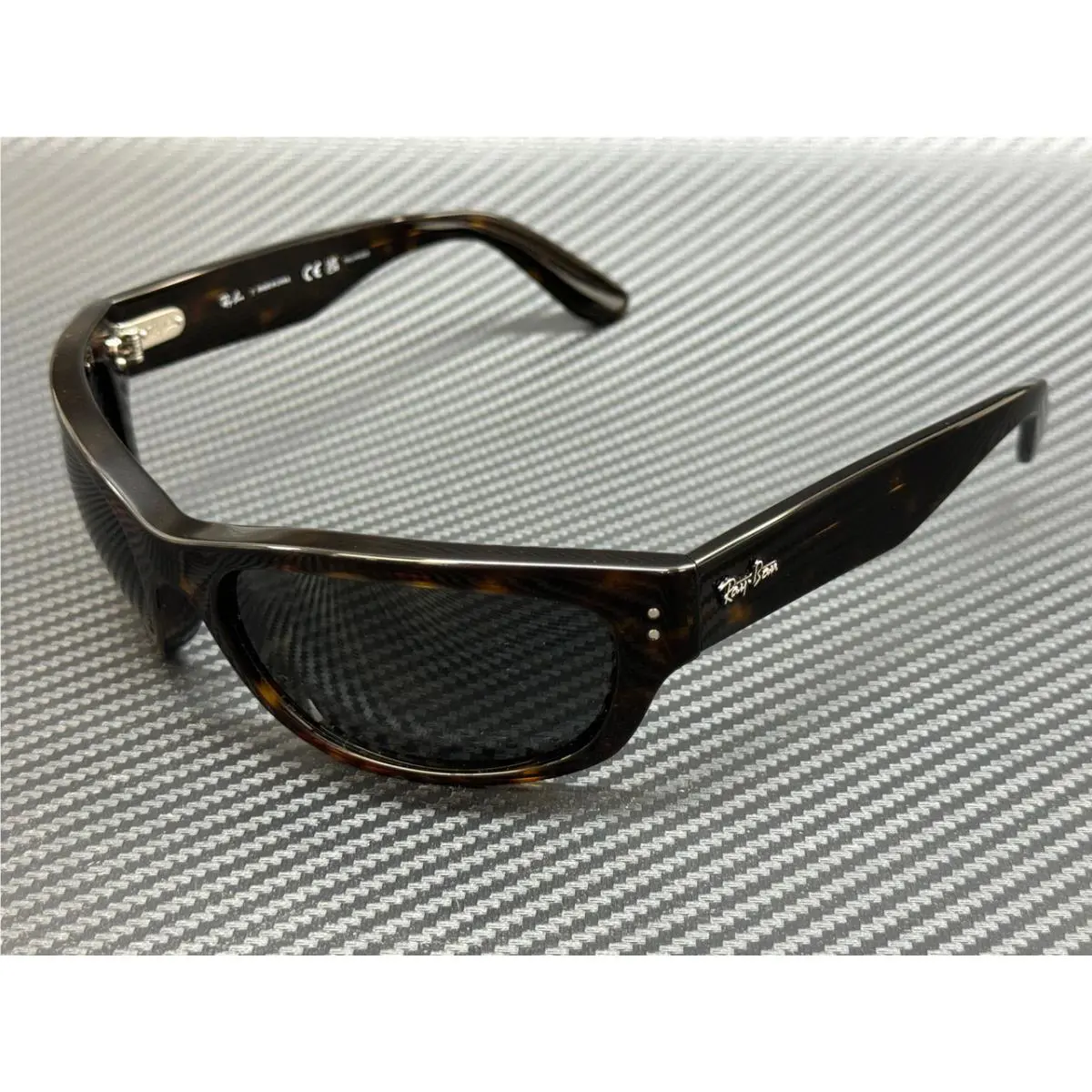 Ray Ban RB2289 902 48 Havana Black Polarized Unisex 63 mm Sunglasses