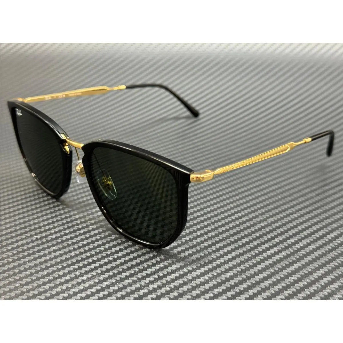 Ray Ban RB4451 630631 Black Green Unisex 53 mm Sunglasses