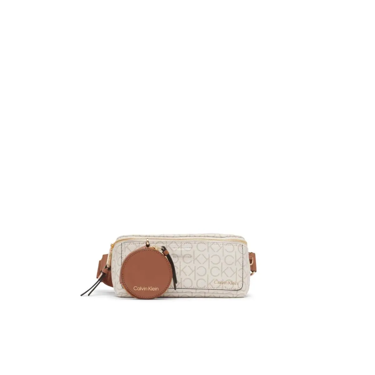 Calvin Klein Millie Novelty Belt Bag Vanilla/khaki/caramel One Size