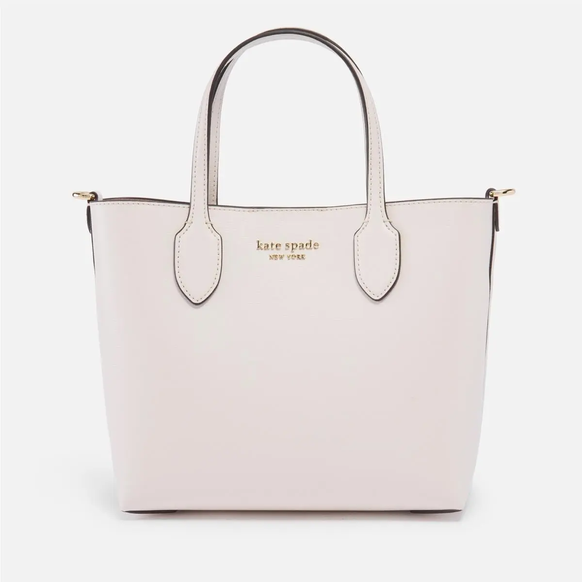 Kate Spade New York Bleecker Tote Bag Women`s OS White Leather Crossbody ERK1558