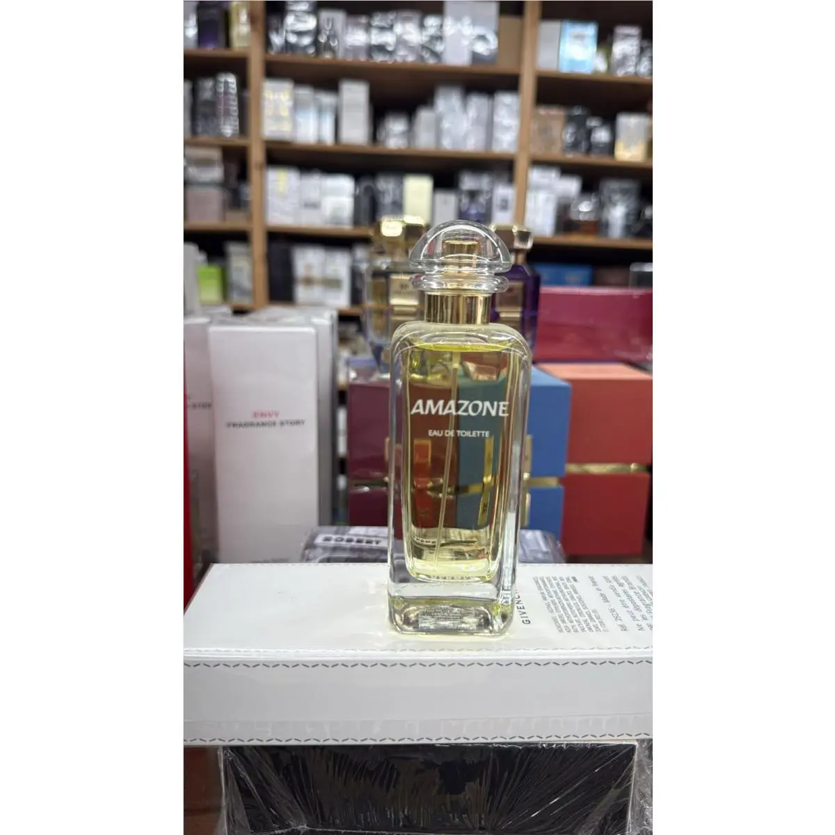 Vintage Hermes Amazone 100ML Eau DE Toilette Splash Formula Tester Box