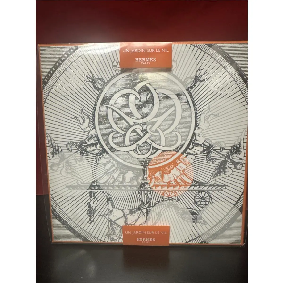 Hermes Un Jardin Sur Le Nil 4 Pcs Set EDT3.3oz+0.25oz+1.35oz.BL+1.35oz.SG