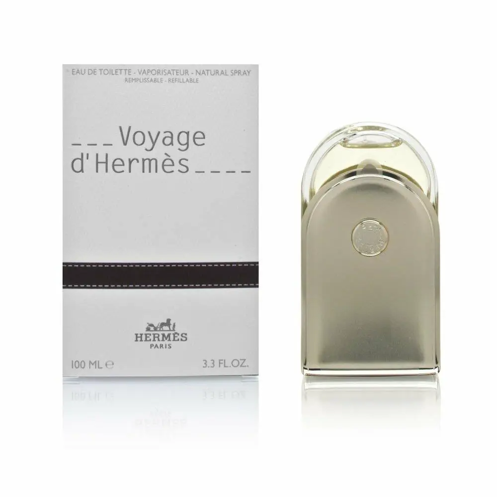 Voyage D`hermes by Hermes Eau De Toilette Spray Refillable 3.3 oz For Men