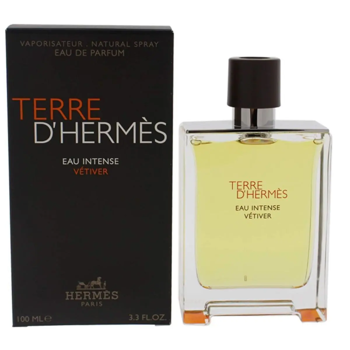 Terre D`hermes Eau Intense Vetiver Eau De Parfum Spray By Hermes 3.3oz