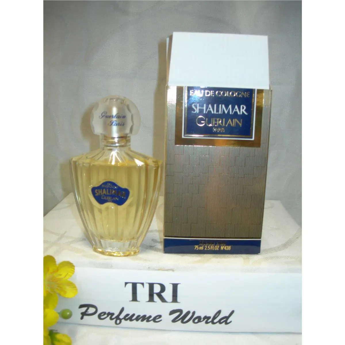 Classic Shalimar by Guerlain 1983 Eau de Cologne Reusable Women Spray 2.5 Fl. oz
