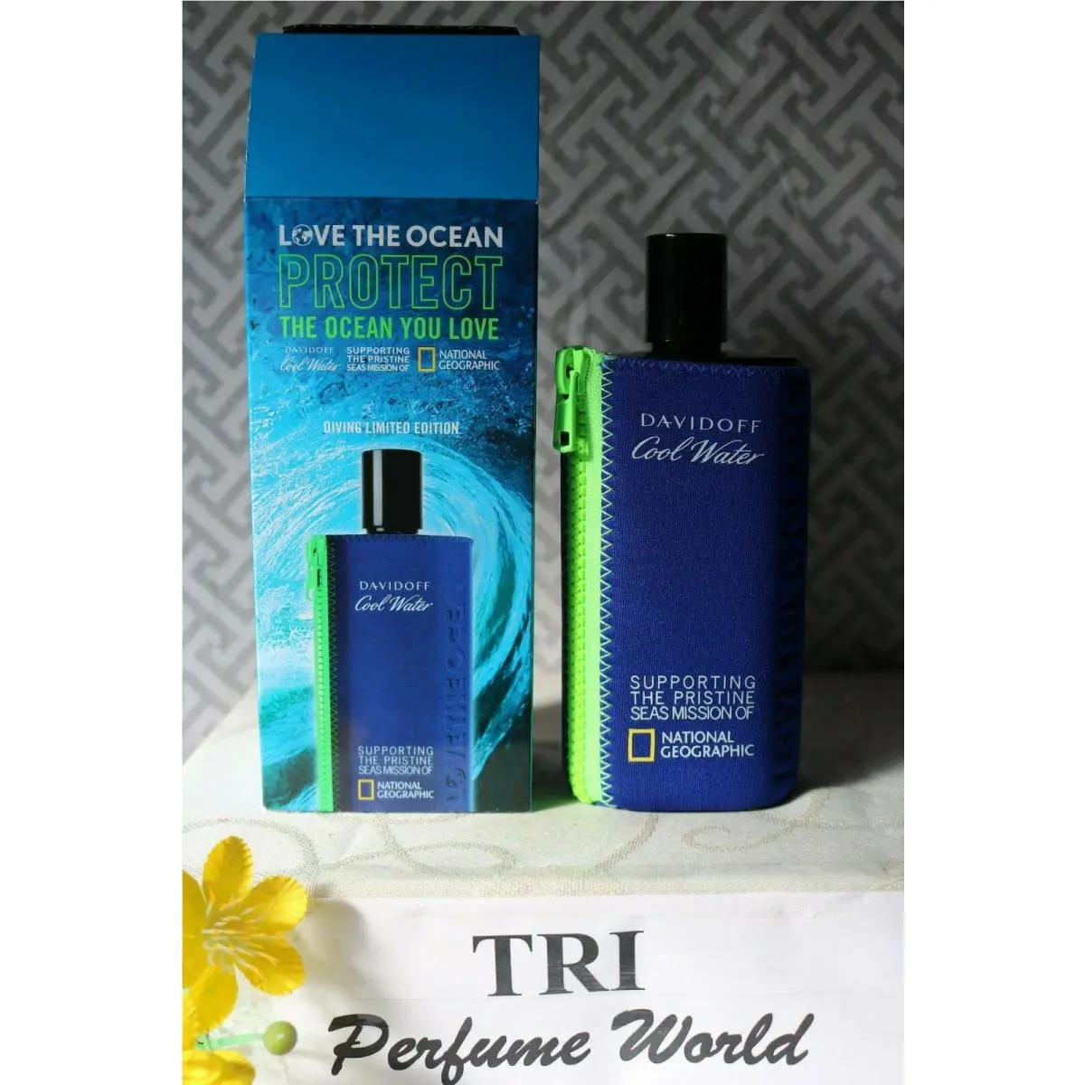 Cool Water Davidoff Love The Ocean Diving Limited Edition Edt Men Spray 6.7 oz