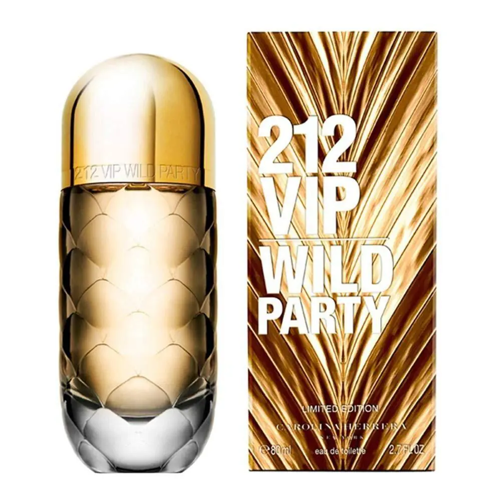 Carolina Herrera 212 Vip Wild Party Limited Edition Edt 80ML Spray
