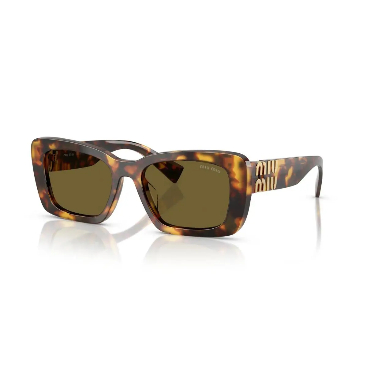 Miu Miu Smu 07YS Honey Havana/dark Brown 14L-09Z Sunglasses
