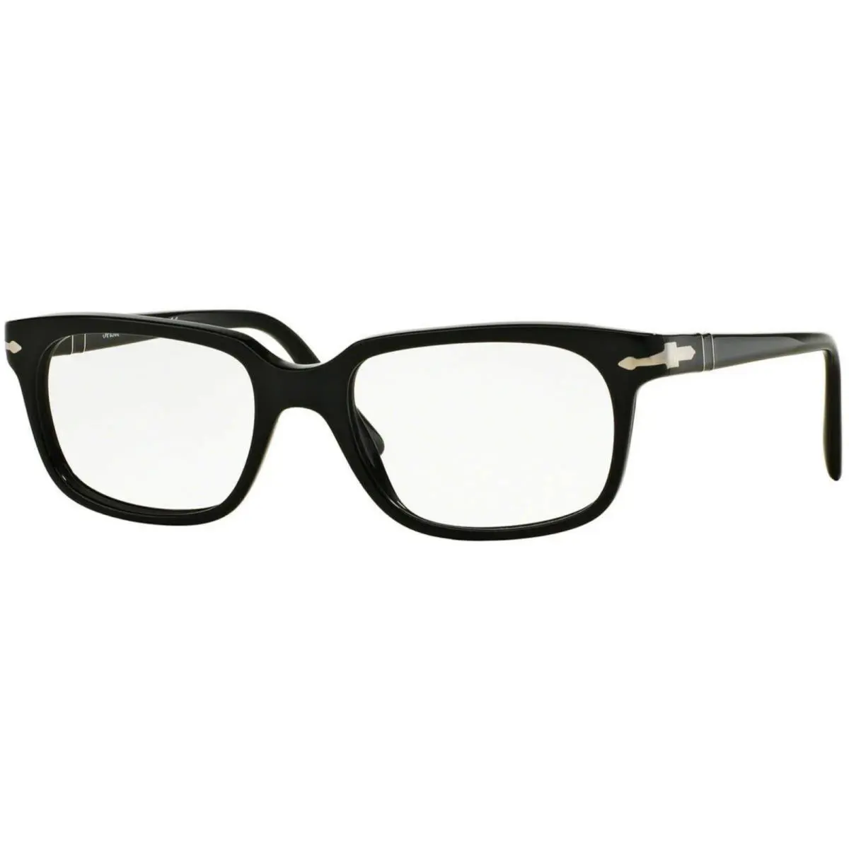 Persol Men`s Eyeglasses PO 3131 V 95 Black 54mm Clear Demo Lens w/ Case