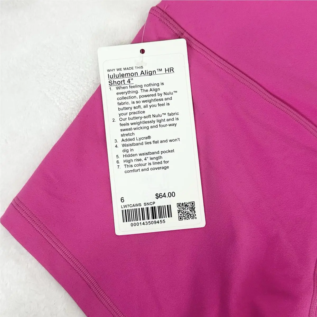 Lululemon clothing - Pink 2