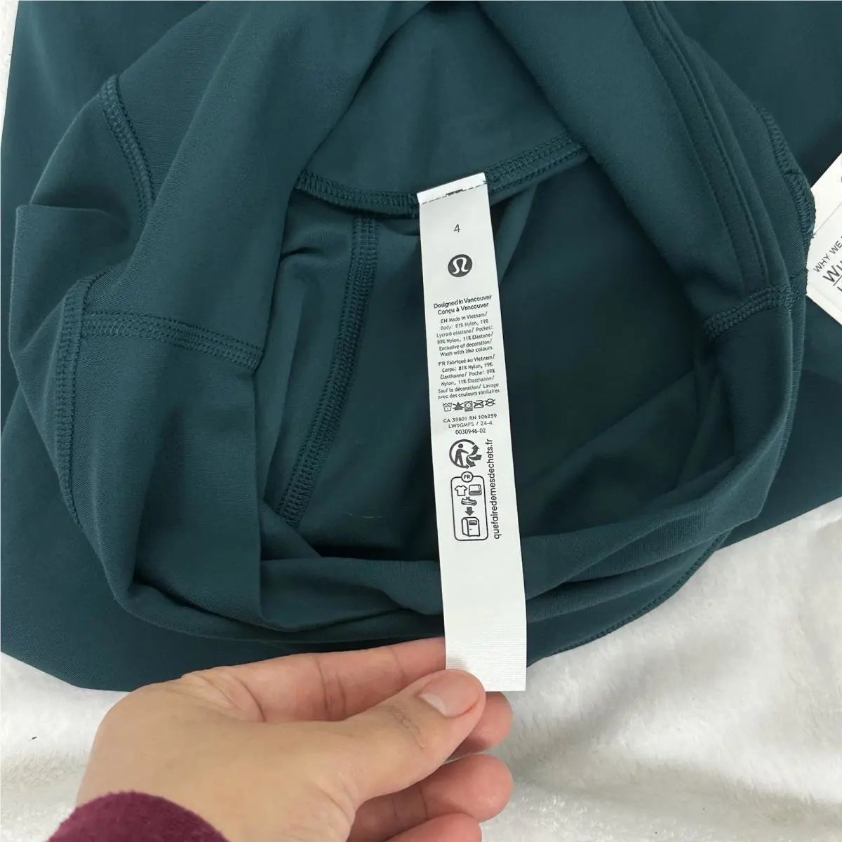 Lululemon clothing - WUNDER UNDER NULU 25