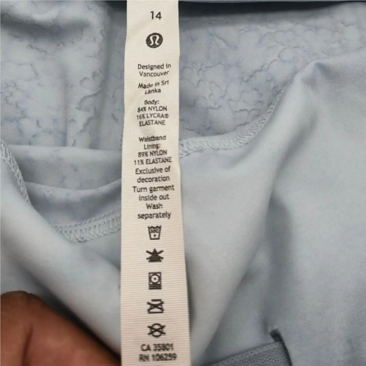 Lululemon clothing - Blue 6
