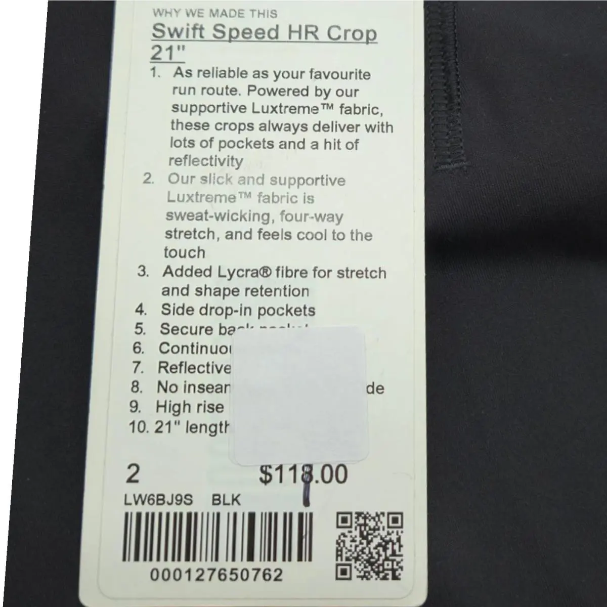 Lululemon clothing - Black 4