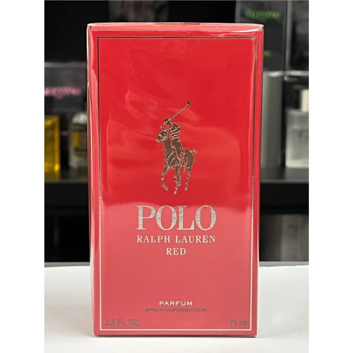 Ralph Lauren Polo Red Parfum For Men 2.5 Fl. Oz. / 75ml