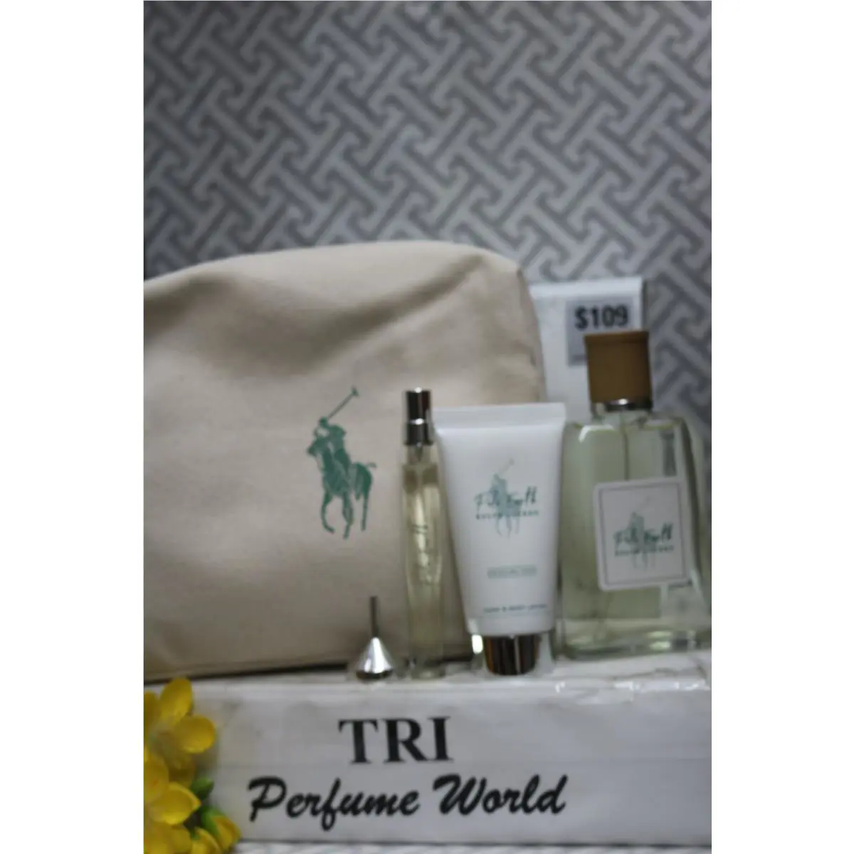Polo Earth Ralph Lauren Eau de Toilette For Men 5 Pcs. Gift Set