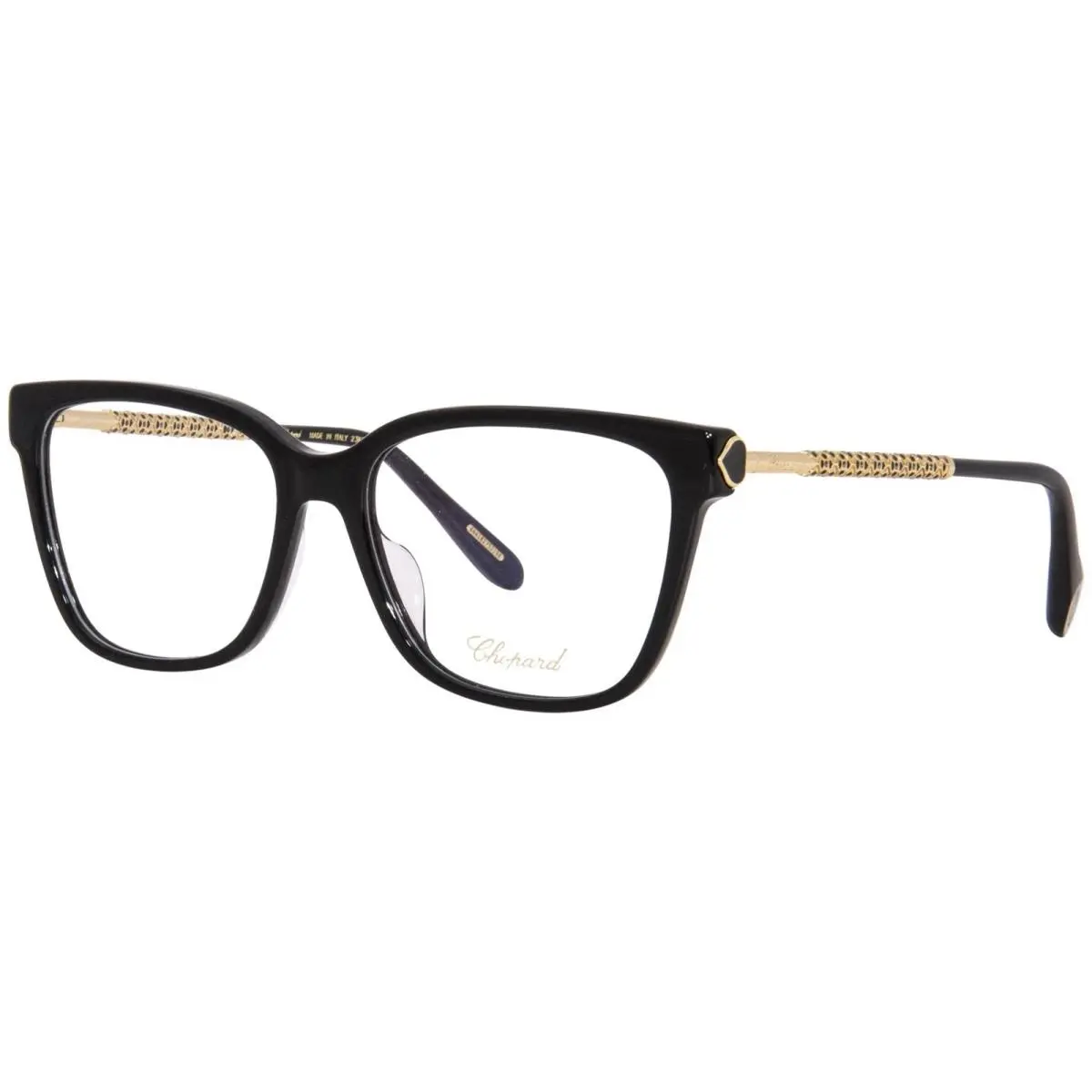 VCH333W 0700 Titanium Eyeglasses Women`s Black Full Rim 55mm by Chopard