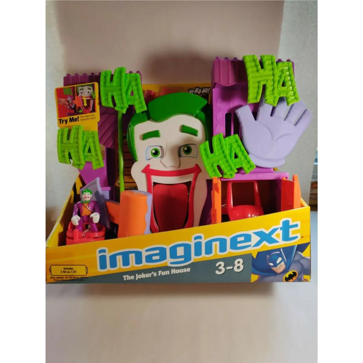 Imaginext DC Super Friends The Joker`s Fun House CosBman678