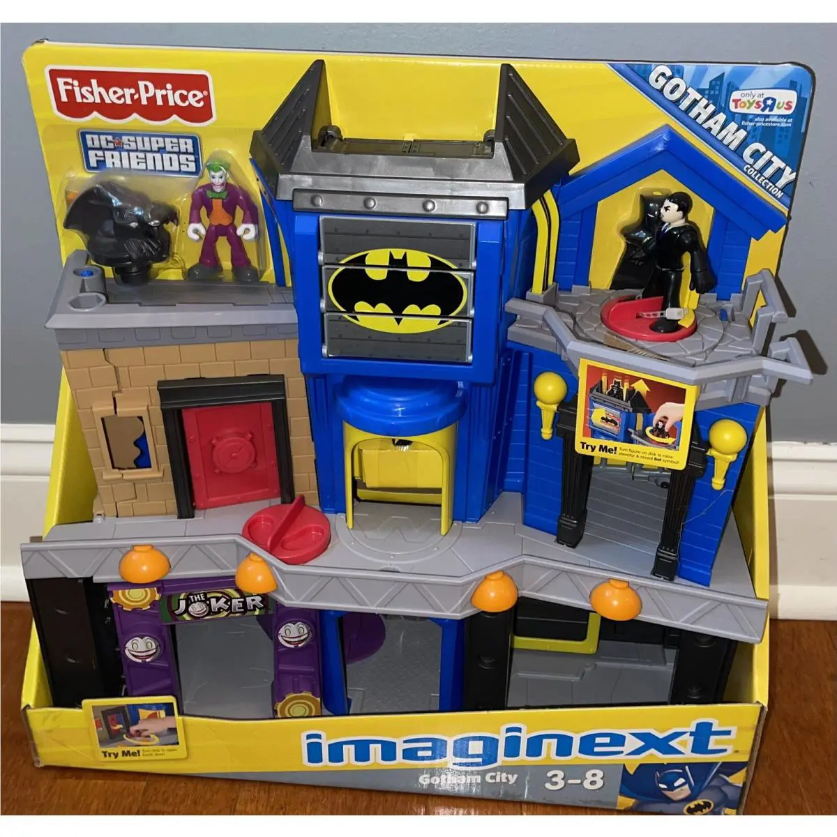 2012 Fisher-price Imaginext Gotham City Playset Toysrus Exclusive