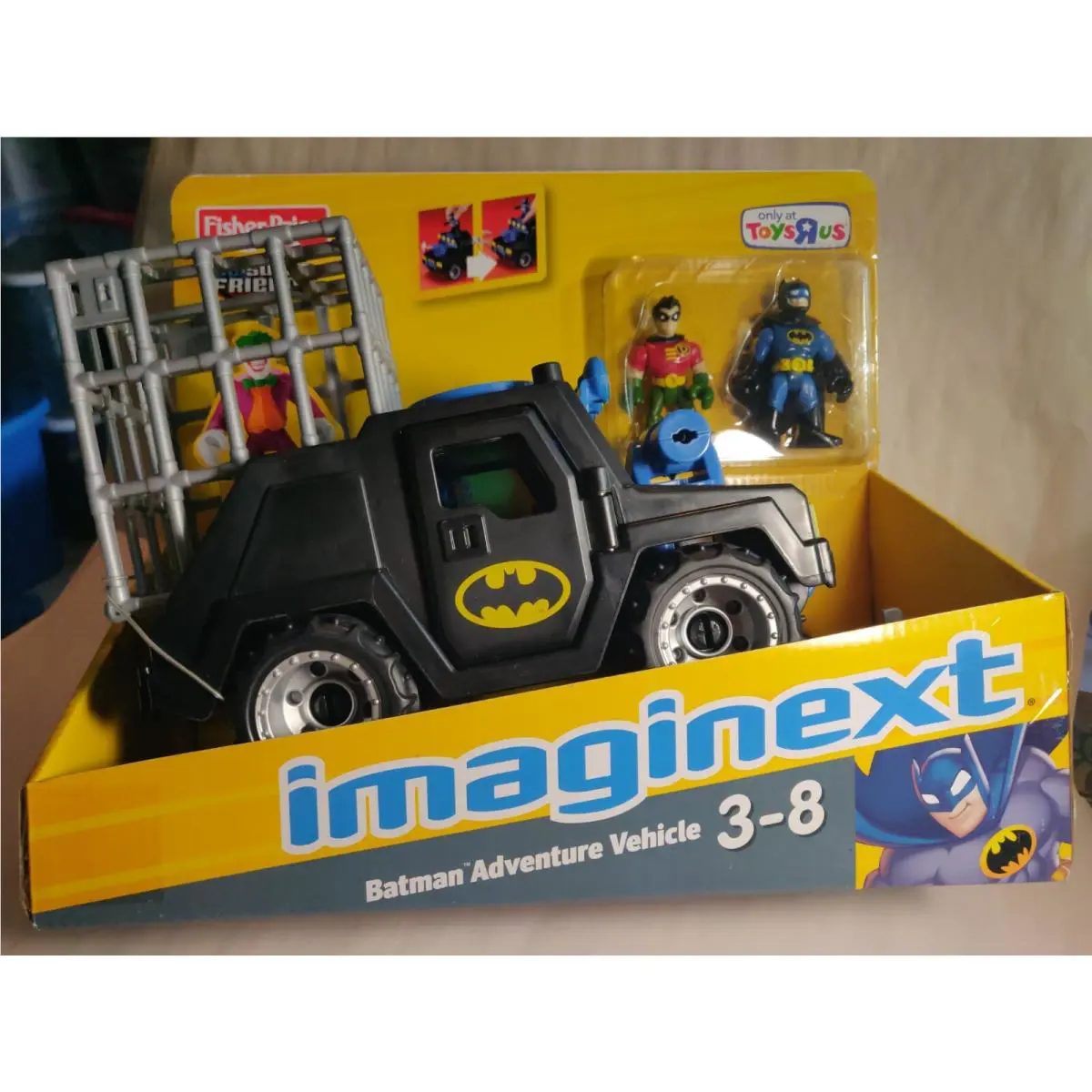 Imaginext Batman Adventure Vehicle with Batman Robin CosBman1171