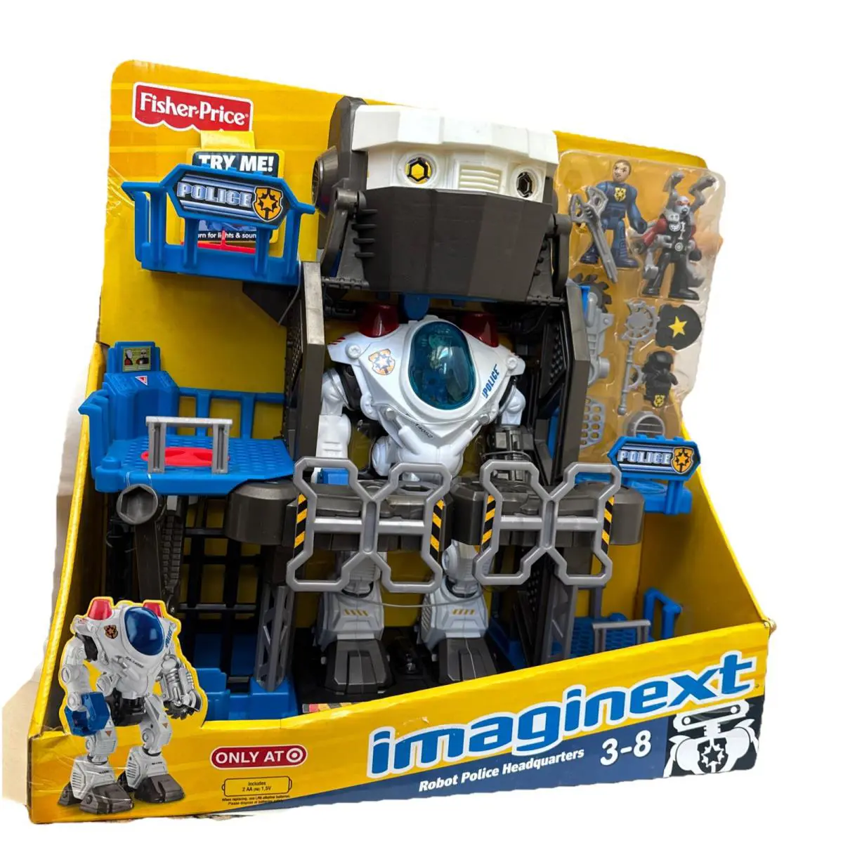 Imaginext Exclusive Robot Police Headquarters Old Stock