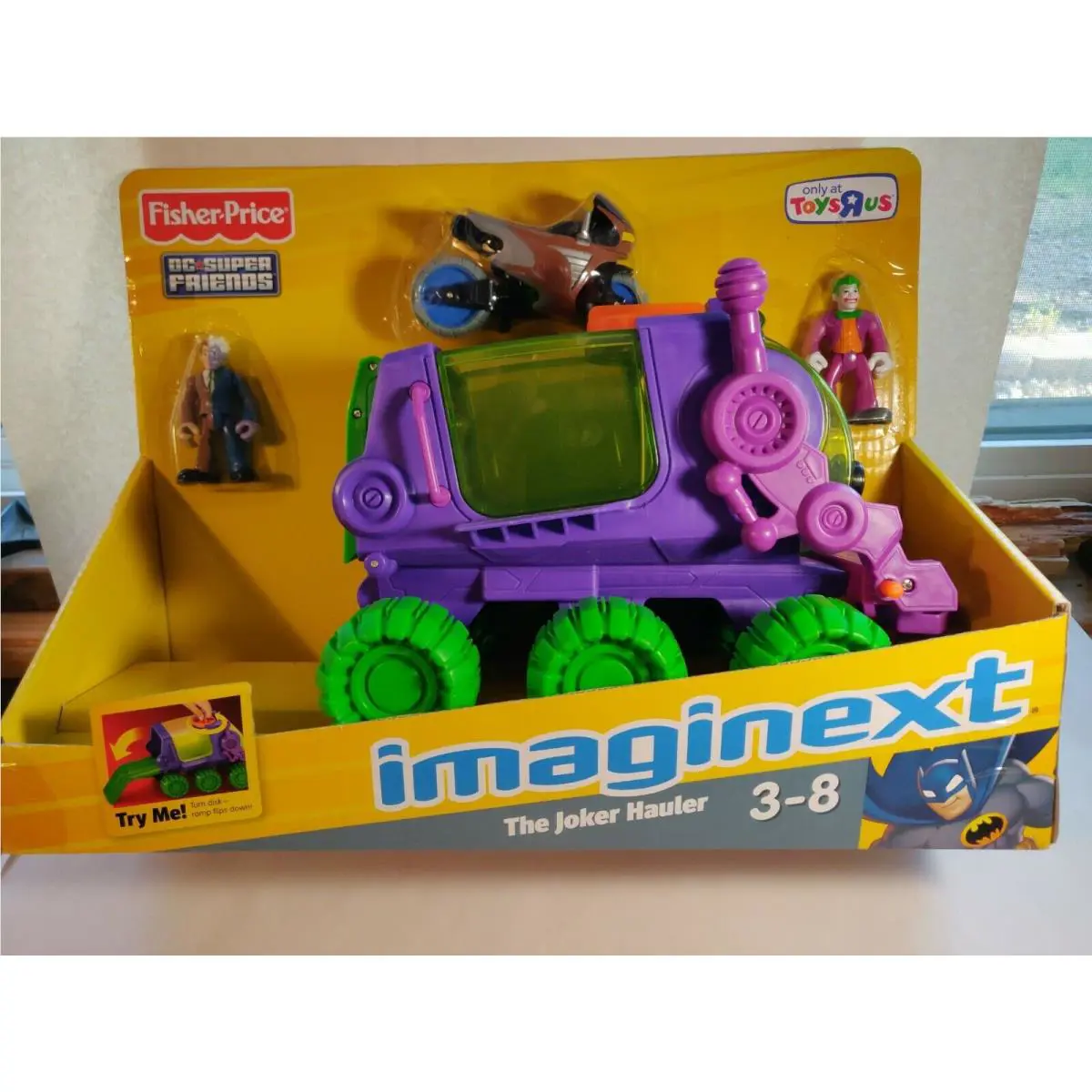 Imaginext DC Super Friends The Joker Hauler Toysrus Exclusive CosBMan677