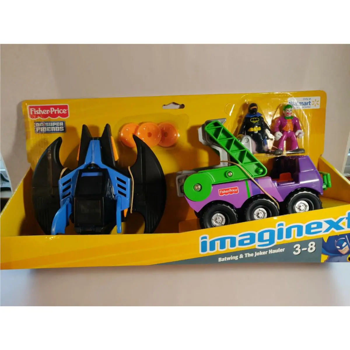 Imaginext Batwing The Joker Hauler Only at Walmart CosBman780