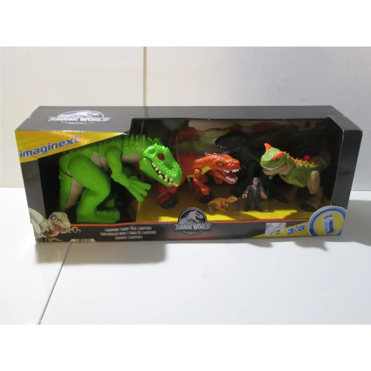 Fisher-price Imaginext Jurassic World Carnivores Combo Dinosaurs