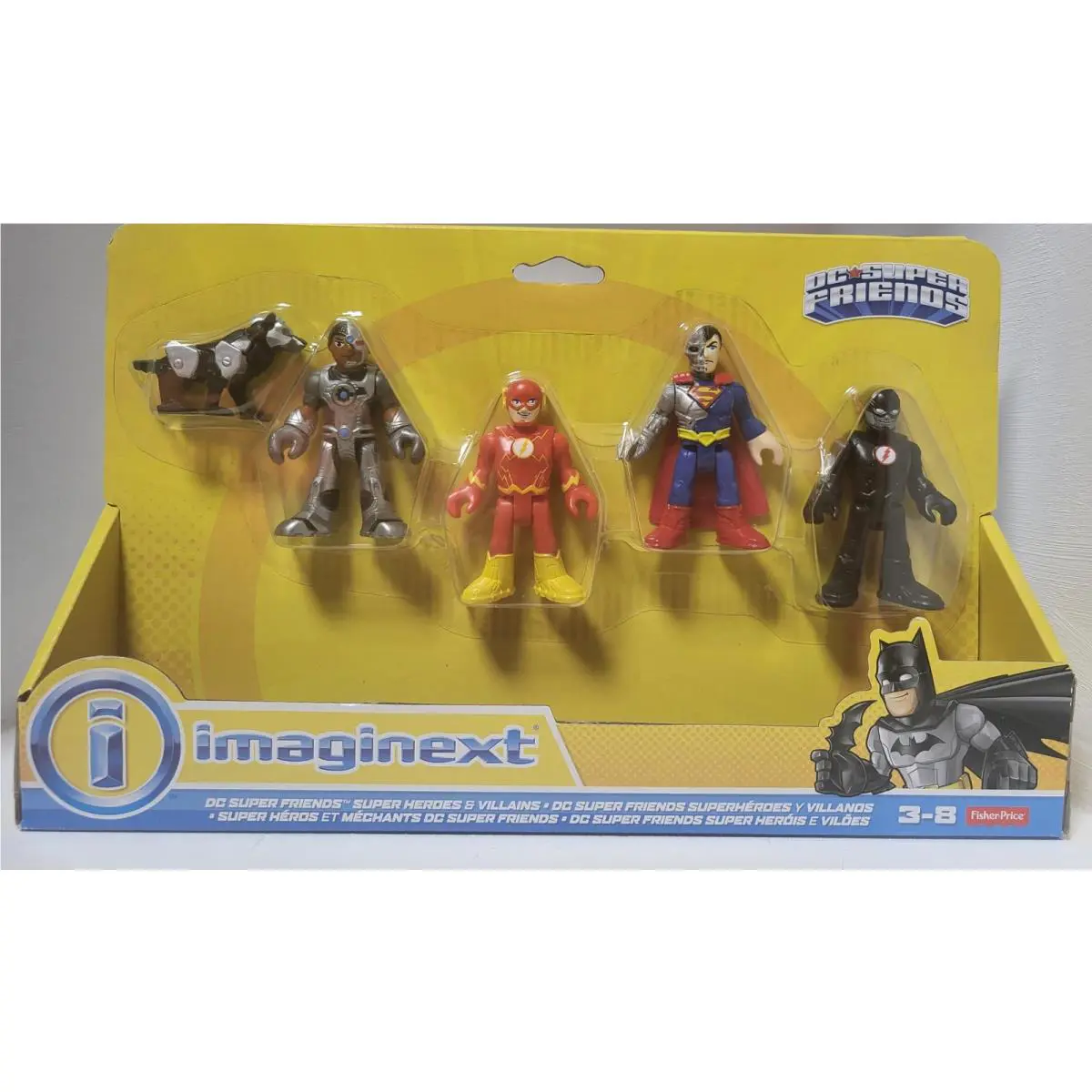 Imaginext DC Super Friends Super Heroes Villains