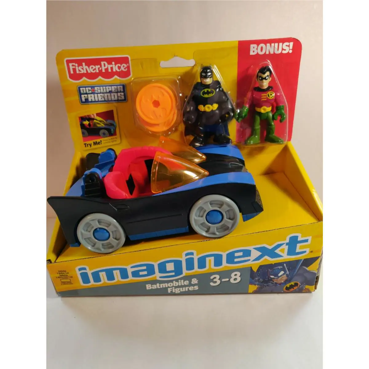 Imaginext DC Super Friends Batmobile CosBman737