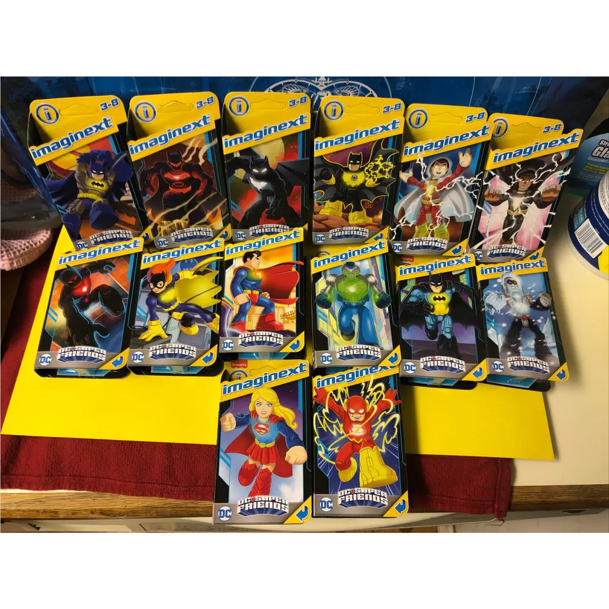 DC Super Friends Imaginext Set of 14 Batman Beyond Batgirl Superman Metallo More