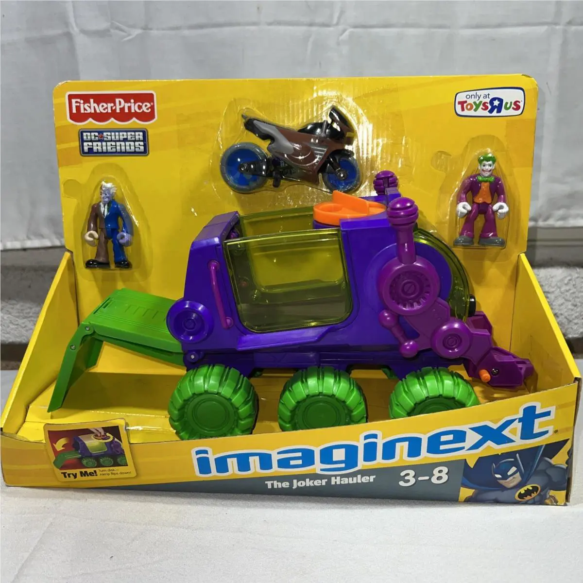 Imaginext DC Super Friends The Joker Hauler Toysrus Exclusive