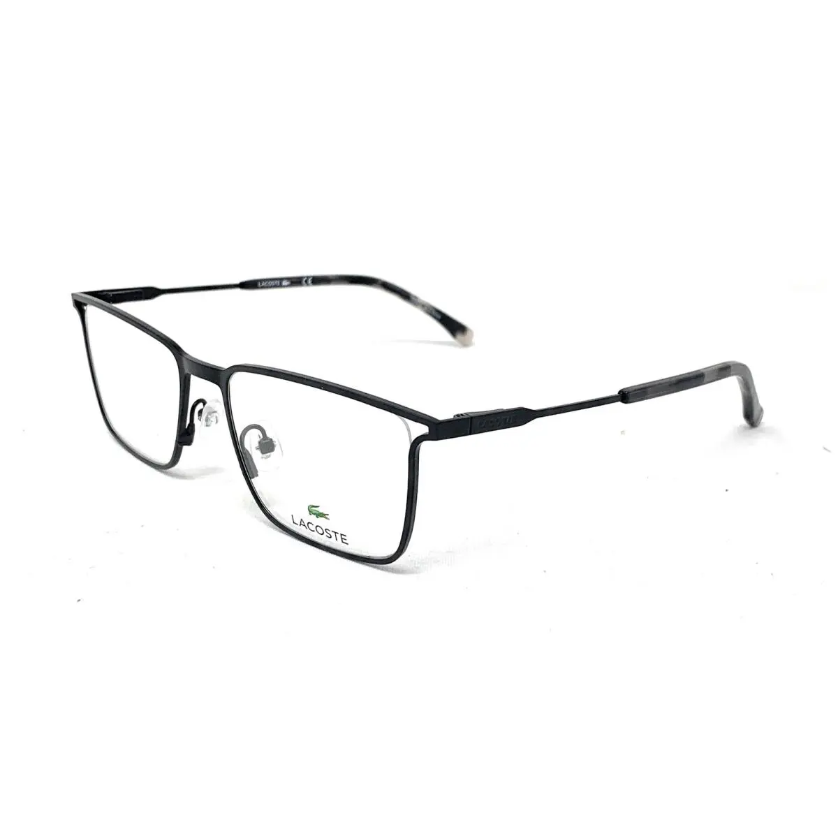 Lacoste Men`s Eyeglasses Frames L2262 001 Matte Black Rectangle 53mm