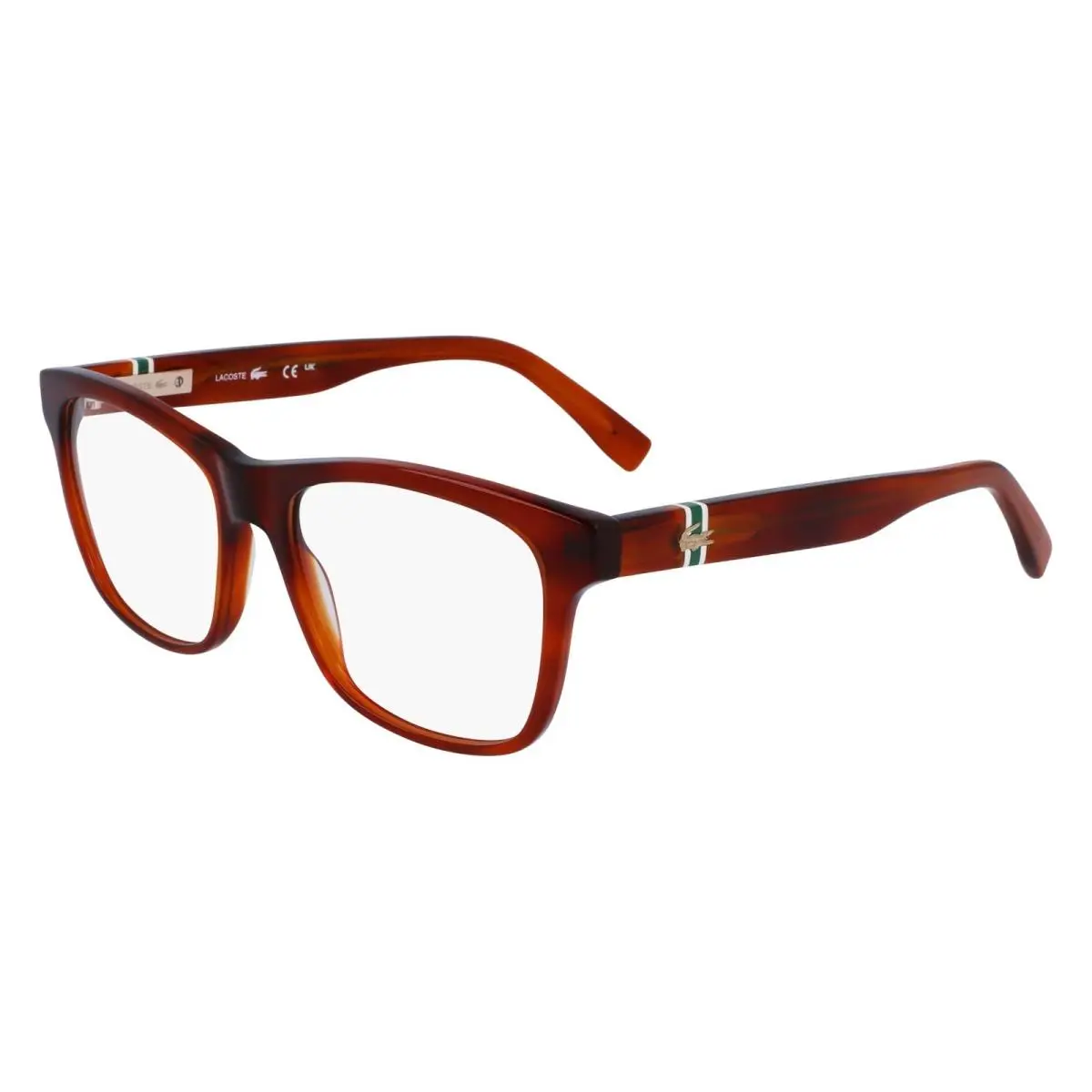 L2933 218 Blonde Havana 54MM Eyeglasses 54-17-150 by Lacoste