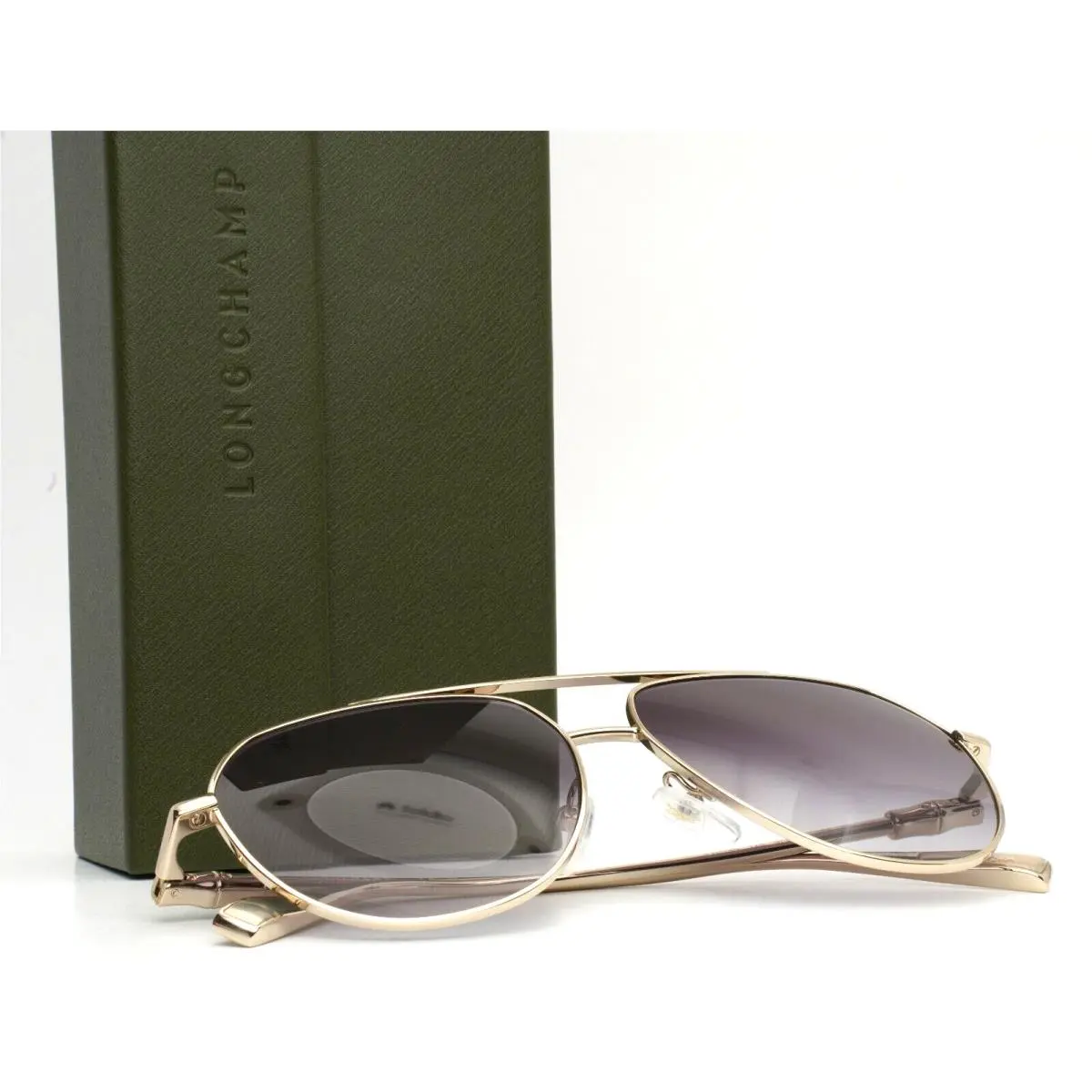 Longchamp LO174S 723 Gold Gradient Smoke Womens Gradient Sunglasses 57-13-145