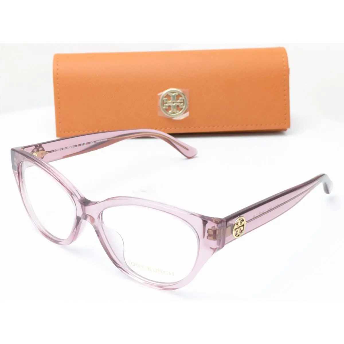 Tory Burch TY2123U 1935 Transparent Pink Women`s Eyeglasses Frames 53-15-140