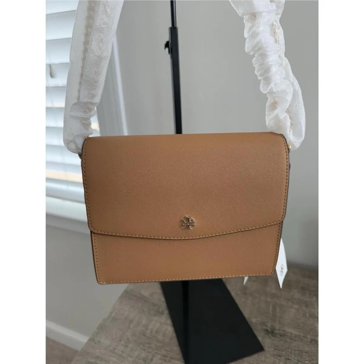 Tory Burch Emerson Envelope Adjustable Shoulder Bag Cardamom