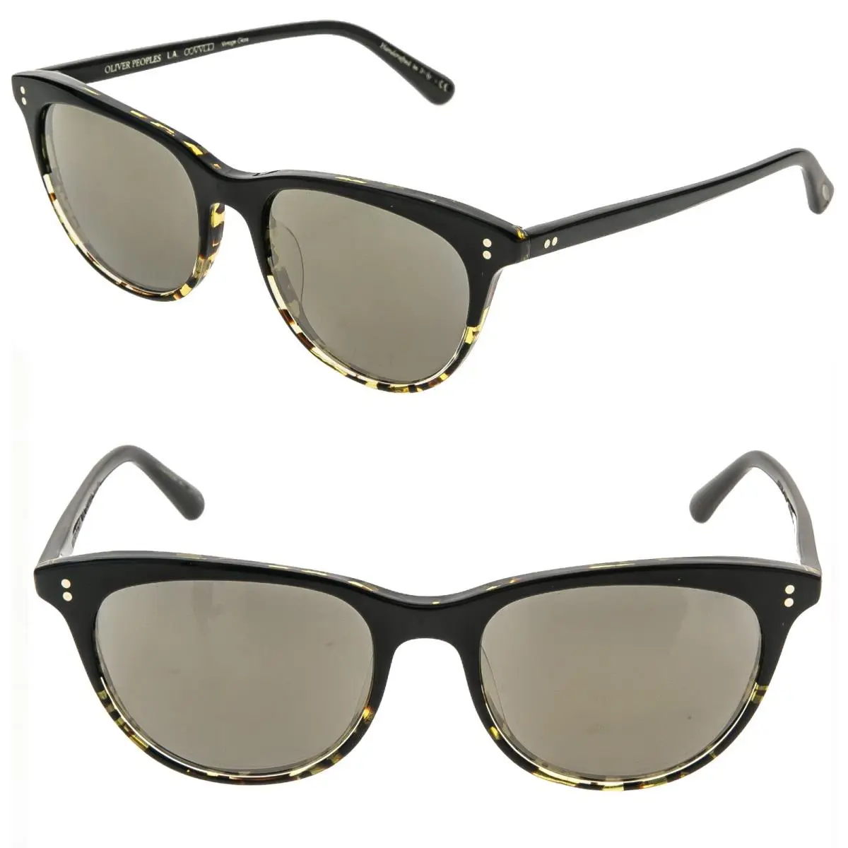 Oliver Peoples 5276 Jardinette Sun OV5276S Black Tortoise Mirrored Sunglasses