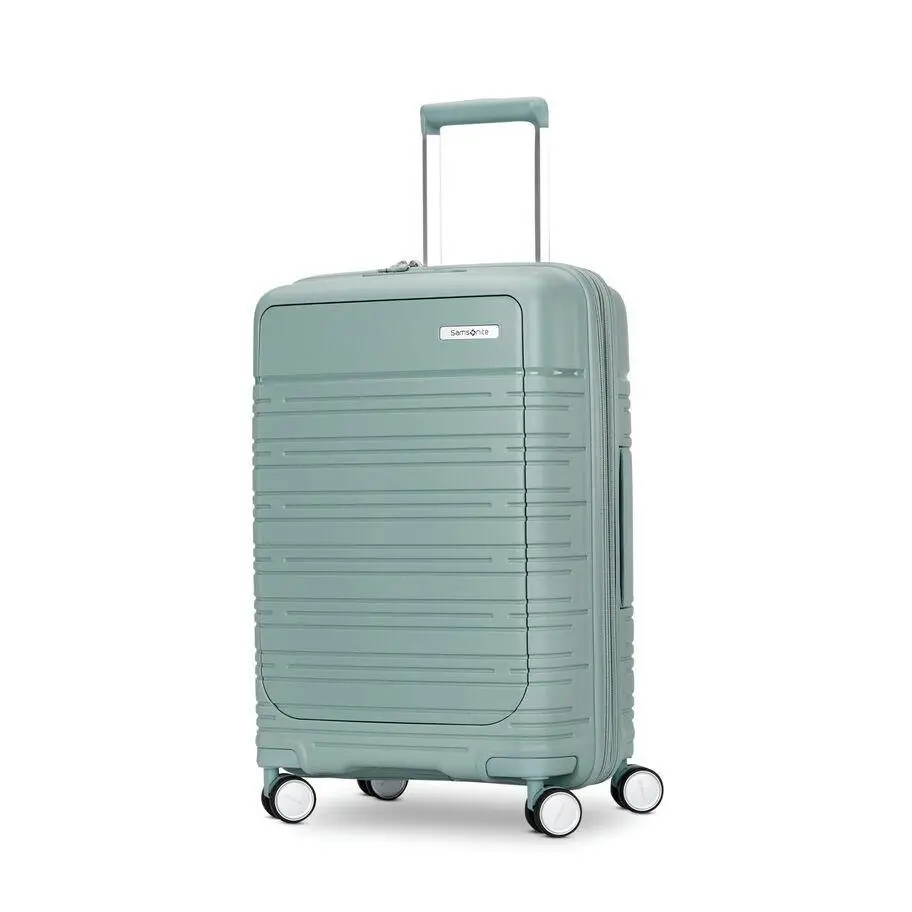 Elevation Plus Spinner Carry On 21 Green Hardcase Luggage by Samsonite
