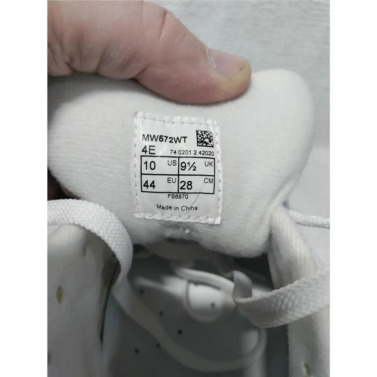 New Balance shoes - New Balance 572 - MW572WT - White (UPC: 613860420200) 10